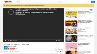 
                            2. LIC LogIn - LIC Login ID | LIC India Login - YouTube
