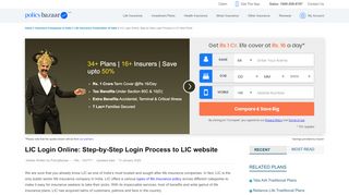 
                            6. LIC Login Online: Step by Step Login Process in LIC New Portal