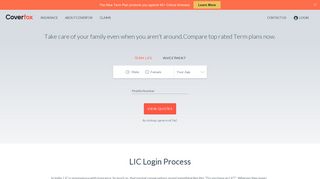 
                            3. LIC Login Process: One Stop Guide to New LIC Portal ... - Coverfox.com