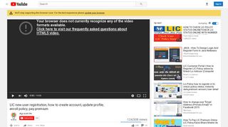 
                            11. LIC new user registration, how to create account, update profile ...