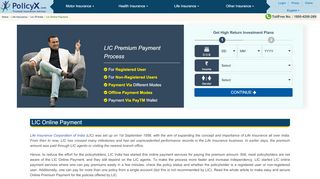 
                            12. LIC Online Payment - Pay Premium Payment Online Process