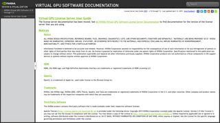 
                            9. License Server User Guide :: NVIDIA Virtual GPU Software ...