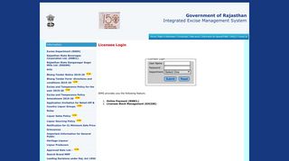 
                            2. Licensee Login - Excise Department