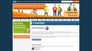 
                            5. Licenties - Basisschoolmateriaal voor al uw lesmateriaal voor het ...