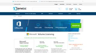 
                            2. Licenties Microsoft MOLP (Microsoft Open License) nu 30 ... - Senetic