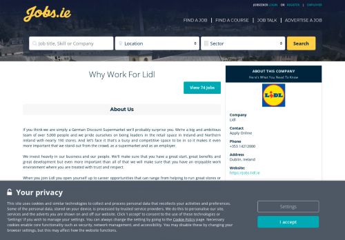 
                            12. Lidl is hiring. Apply now. - Jobs.ie