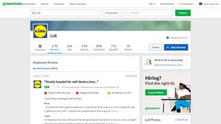 
                            2. Lidl - Slowly headed for self-destruction... | Glassdoor