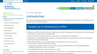 
                            4. Lidmaatschap | FBAA lidmaatschap