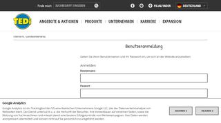 
                            3. Lieferantenportal: Login | TEDi – das Handelsunternehmen in Ihrer ...