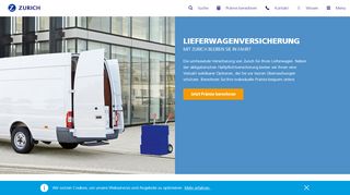 
                            6. Lieferwagenversicherung – Zurich Schweiz - Zürich Versicherung
