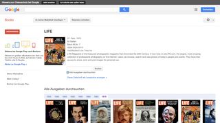 
                            10. LIFE - Google Books-Ergebnisseite