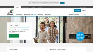 
                            7. Life Insurance and Life Cover | Get a quote | Legal & General