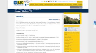 
                            3. Life Insurance Corporation of India - Jeevan Akshay-VI - LIC of India
