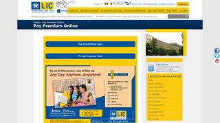 
                            13. Life Insurance Corporation of India - Pay Premium Online - LIC of India