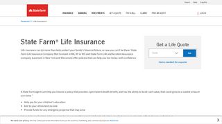 
                            4. Life Insurance Plans – State Farm®
