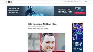 
                            12. Life Lessons: Nathan Slee - | Business in Vancouver