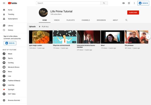 
                            8. Life Prime Tutorial - YouTube