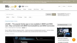 
                            9. Life360 – The popular family app is now available in BMW and MINI ...
