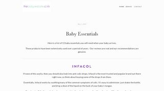 
                            6. Lifecake - The Baby Website