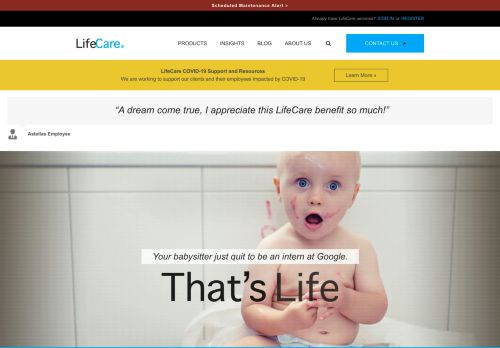 
                            10. LifeCare: Work-Life Solutions