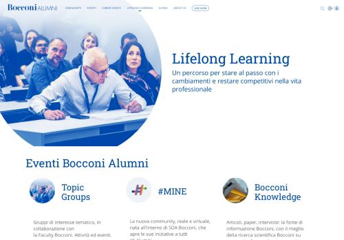 
                            9. Lifelong Learning - Bocconi Alumni Community
