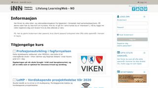 
                            11. Lifelong LearningWeb - NO
