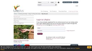 
                            4. Lifeplus online account login