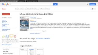 
                            10. Liferay Administrator's Guide, 2nd Edition