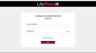 
                            8. LifeShine Guarantee Registration