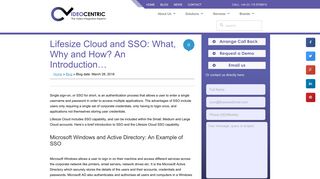 
                            6. Lifesize Cloud and SSO: What, Why and How? An Introduction ...