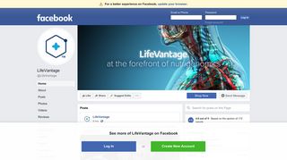 
                            3. LifeVantage - Home | Facebook