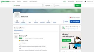 
                            12. Lifewave - Distributor | Glassdoor