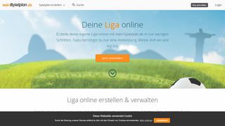 
                            8. Liga online - meinSpielplan.de