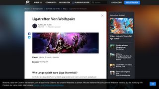 
                            13. Ligatreffen Von Wolfspakt - Stormfall - Plarium