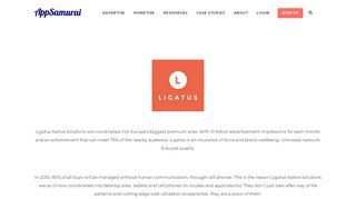 
                            13. LIGATUS - App Samurai