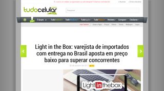 
                            9. Light in the Box: varejista de importados com entrega no Brasil aposta ...
