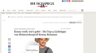 
                            10. Lightcycle Retourlogistik und Service GmbH: Konny weiß, wie's geht ...