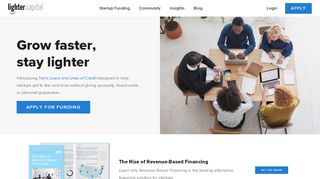 
                            7. Lighter Capital | $50K to $3M in Growth Capital   for Startups