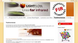 
                            4. LightFlow Technology: Testimonianze