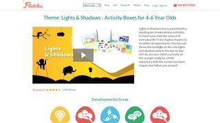 
                            7. Lights & Shadows - Activity Box for 4-6 Years | Flintobox