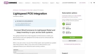 
                            6. Lightspeed POS Integration - WooCommerce