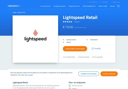 
                            12. Lightspeed POS Retail - Checkout.nl