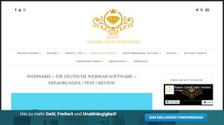 
                            11. lI❶Il Webinaris - Die deutsche Webinar Software - Erfahrungen Review