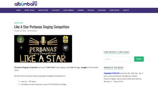 
                            10. Like A Star Perbanas Singing Compettion | AlbumBaru.Com