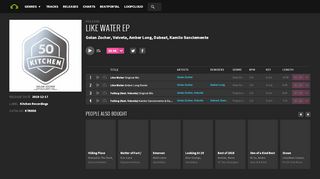 
                            12. Like Water EP from Kitchen Recordings on Beatport