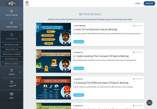 
                            2. LikeBets - Betting School