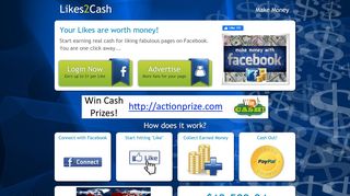 
                            4. Likes2Cash - Make Money on Facebook