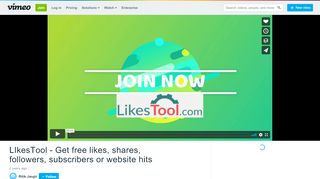 
                            6. LIkesTool - Get free likes, shares, followers, subscribers or website ...