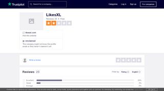 
                            11. LikesXL Reviews | Read Customer Service Reviews of likesxl.com