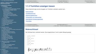 
                            7. LilyPond Benutzerhandbuch: 1.1.3 Tonhöhen anzeigen lassen